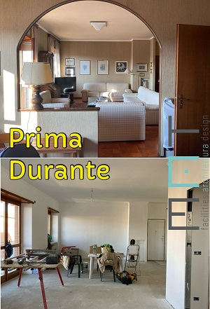PRIMA E DURANTE _RISTRUTTURAZIONE COLLEGNO(TO)_STUDIO MAT_RIVOLI